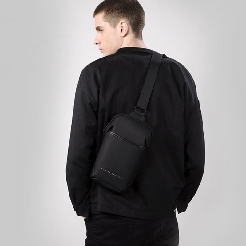 Tired of Bulky, Unsafe Bags? This Anti-Theft, Waterproof Sling Bag Fixes Mens Travel & Commute Headaches