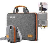 ZinMark Laptop Case 15.6 Inch Briefcase with Detachable Belt Bag, Compatible Most Popular 15.6 Inch Notebooks Chromebooks