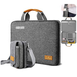 ZinMark Laptop Case 15.6 Inch Briefcase with Detachable Belt Bag, Compatible Most Popular 15.6 Inch Notebooks Chromebooks
