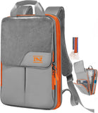 ZINZ Buy 1 Get 1 Free Slim & Expandable Laptop Backpack 15.6 16 17 inch Travel Business Backpack With Shoulder Bag Rainproof Day pack for Men and Women,Black