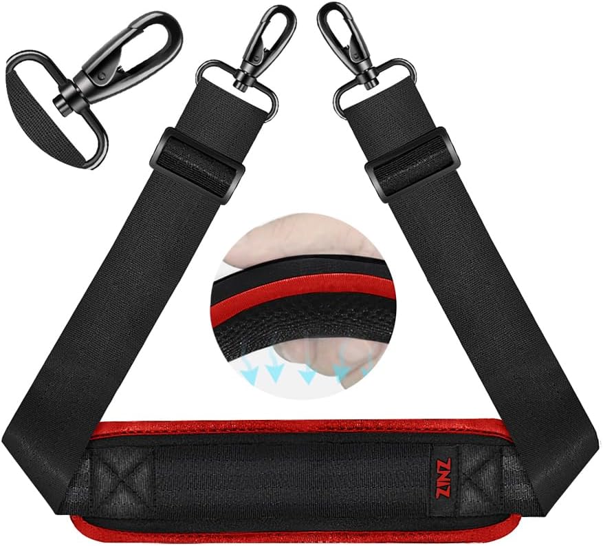 ZINZ 75" Shoulder Strap with Fixed Pad and Dual Balanced Buckles