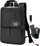 ZINZ Buy 1 Get 1 Free Slim & Expandable Laptop Backpack 15.6 16 17 inch Travel Business Backpack With Shoulder Bag Rainproof Day pack for Men and Women,Black