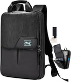 ZINZ Buy 1 Get 1 Free Slim & Expandable Laptop Backpack 15.6 16 17 inch Travel Business Backpack With Shoulder Bag Rainproof Day pack for Men and Women,Black