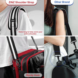 ZINZ 75" Shoulder Strap with Fixed Pad and Dual Balanced Buckles