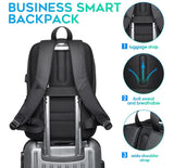 BANGE Carry-on Travel Backpack Fit 15.6 Inch Laptop Backpacks for Men and Women, Teenager School Bags