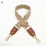 1PC Bag Strap Women Colored Straps For Crossbody Messenger Shoulder Bag Accessories Adjustable Embroidered Belts Straps