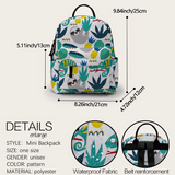 Mini Backpack with Side Pockets Pineapple Sloth School Backpack Backpacks for Girls