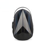 Hard Shell Sling Bag with Lock Anti-theft USB Charging Backpack