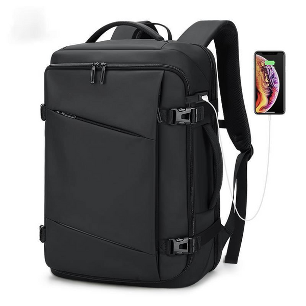 33l laptop backpack Backpack with Shoe Compartment for Men 33L Travel Laptop Backpack Multifunction Business – zinmark