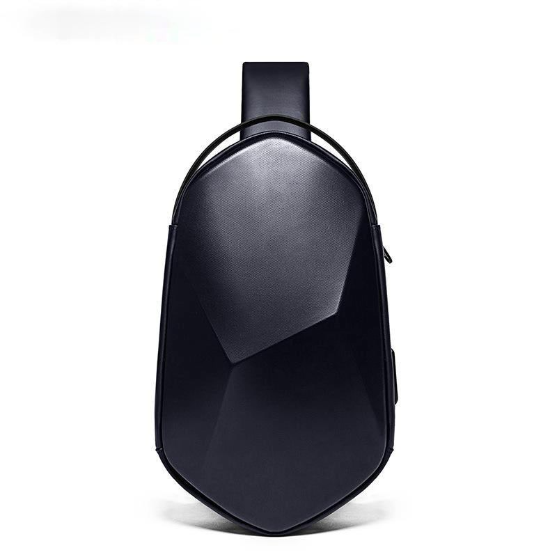 Hard Shell Sling Crossbody Bag Hard Shell Crossbody Bag USB 3.0 Charging Waterproof