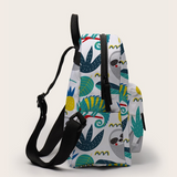 Mini Backpack with Side Pockets Pineapple Sloth School Backpack Backpacks for Girls