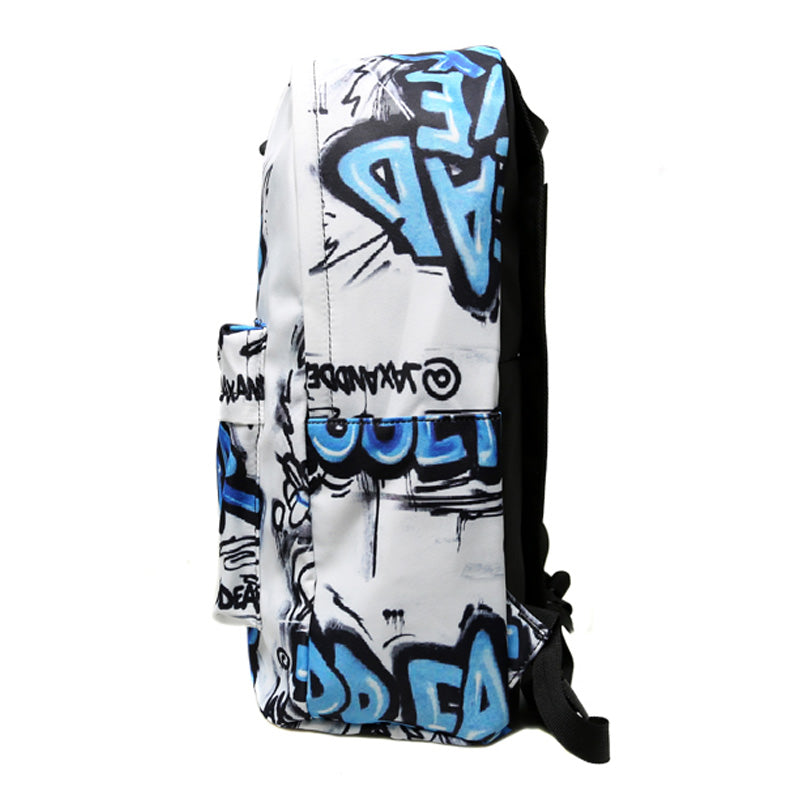 Fashion  Doodle Backpack for Men Women Lightweight Waterproof