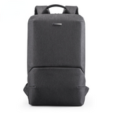 Slim Laptop Backpacks Men Women Business Backpack  Office Work Bag Unisex Gray Ultralight Schoolbag With USB