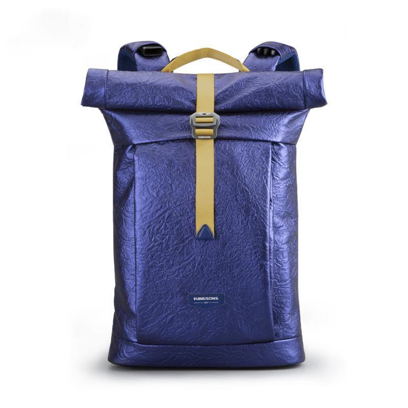 Fashion Black School Backpack for Men Women Laptop Backpacks Waterproof 15L Backpack