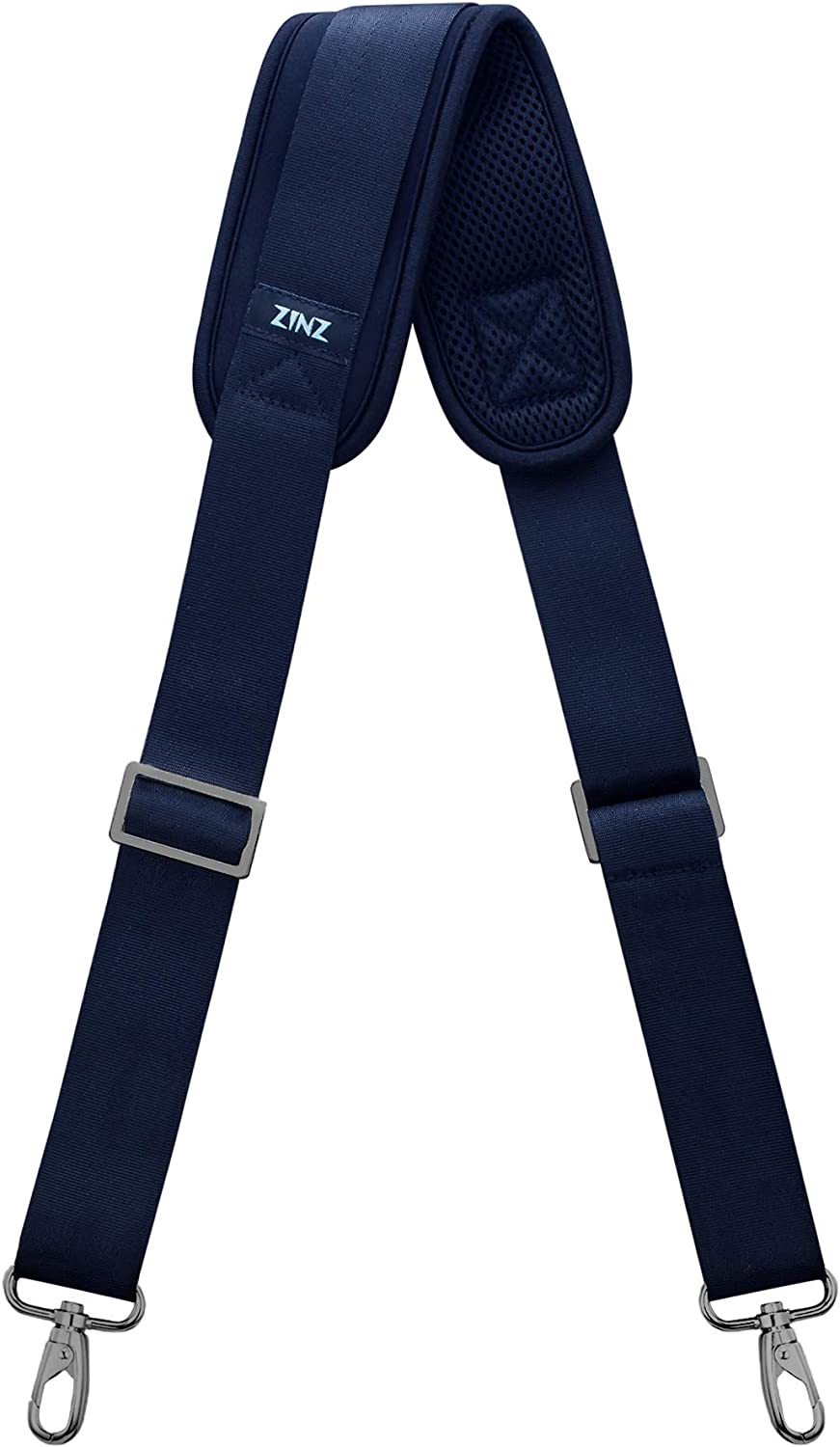 57" Bag Shoulder Strap, ZINZ Padded Adjustable Shoulder Strap Replacement