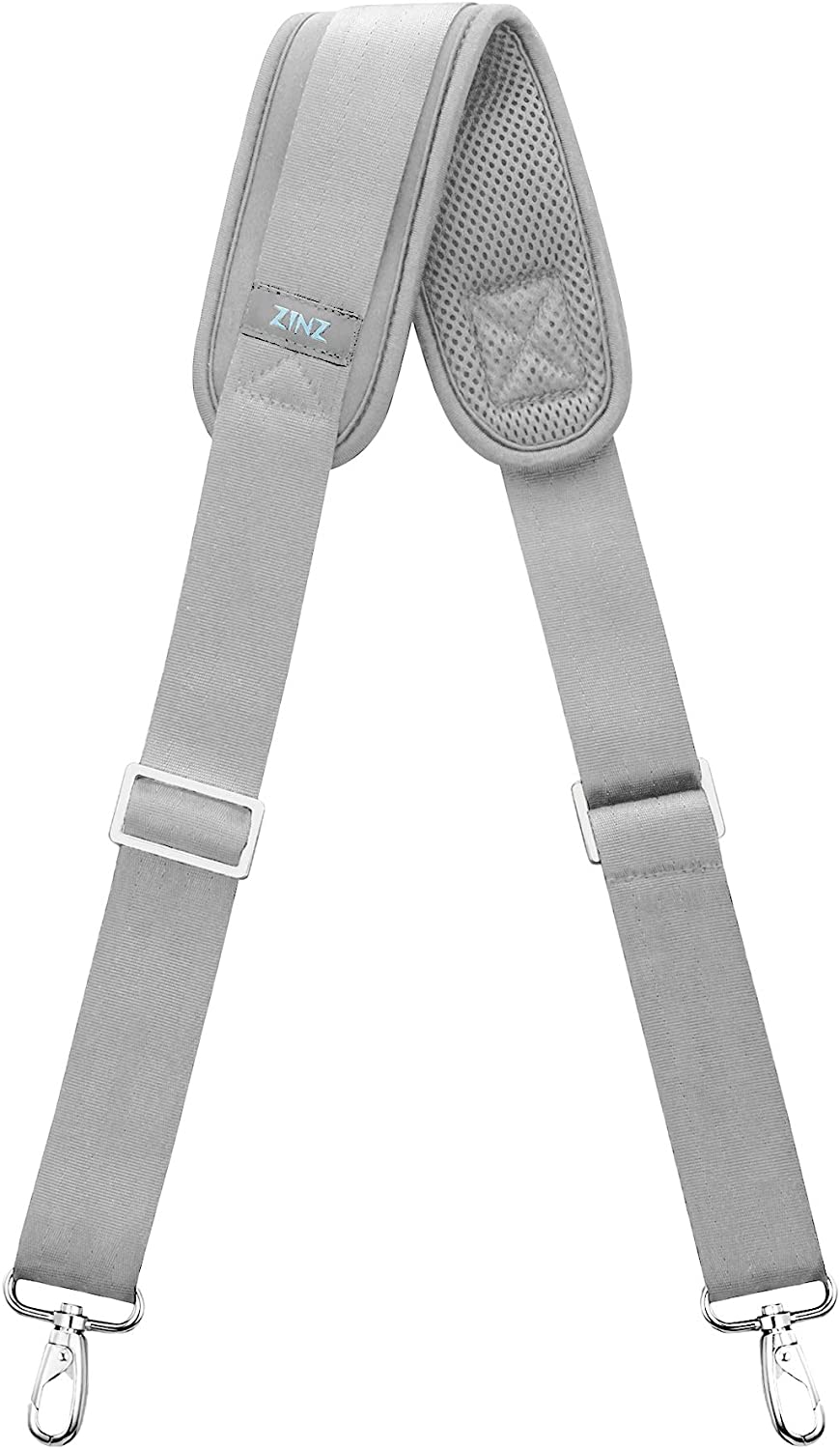 57" Bag Shoulder Strap, ZINZ Padded Adjustable Shoulder Strap Replacement