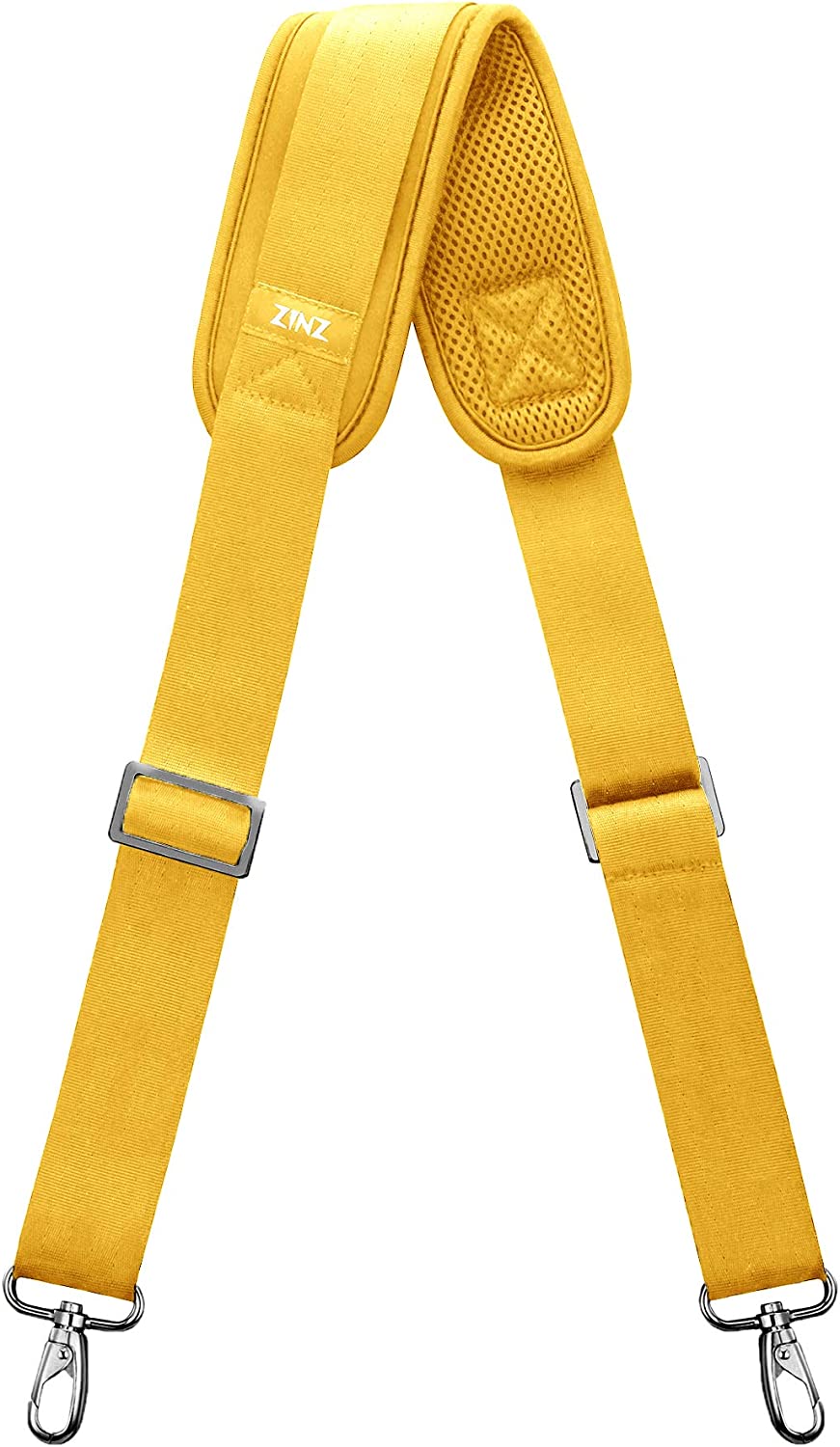57" Bag Shoulder Strap, ZINZ Padded Adjustable Shoulder Strap Replacement