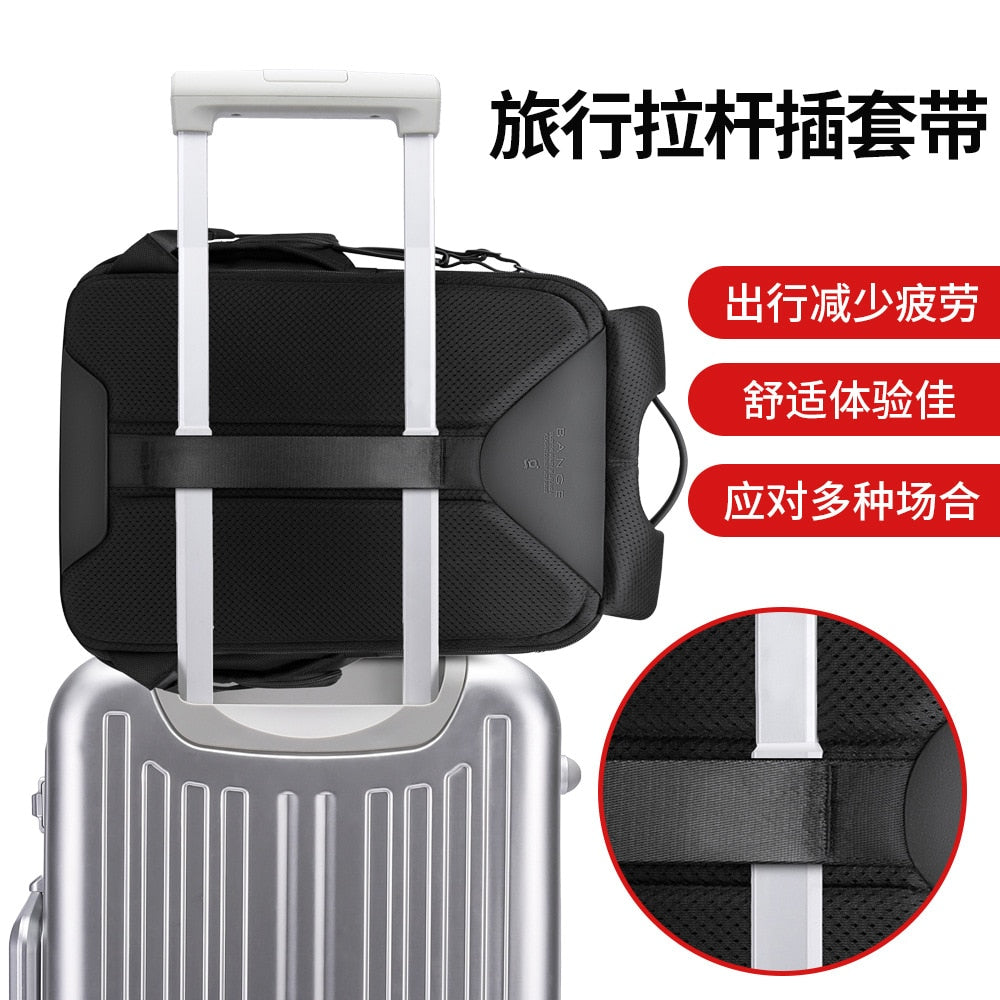 Oxford Backpack for Teenager Boy School Bag Camping Trave Bags with High Capacity Backpack 15.6inch