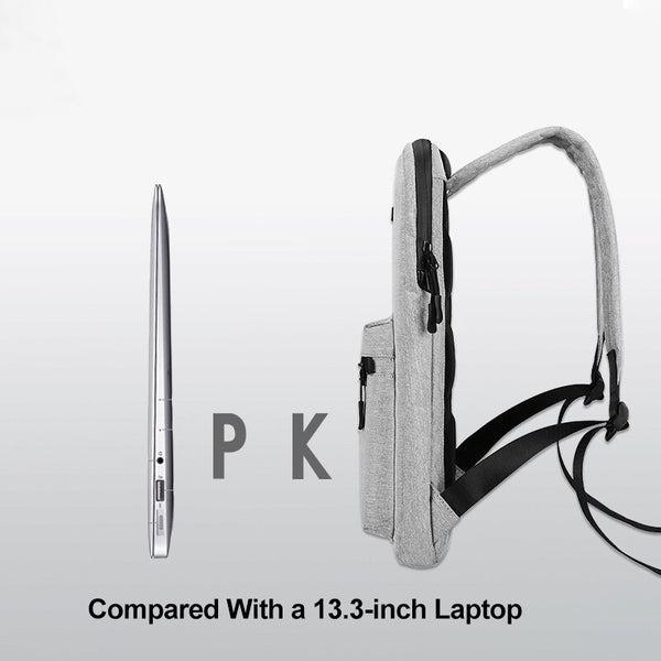 13 inch laptop backpack nylon Ultra Slim Business Travel Backpack for Men Anti-theft 15 inch Laptop Man Bag Waterproof Outdoor – zinmark