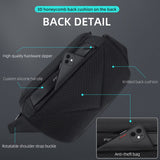 Sling Crossbody Bag Men Shoulder Bag Casual Messenger Bags Waterproof Male Waist Pack Short Travel Crossbody Bag