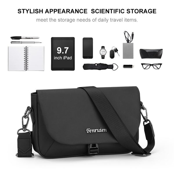 Crossbody Bag Messenger Bag For Men Waterproof Short Trip Crossbody Bag Messenger Bag For Men Waterproof Short Trip