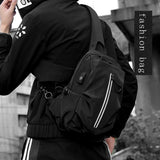 Sling Bag Crossbody Bag for Men Casual Water Repellent Male Shoulder Bag USB Charging Short Trip Travel Chest Pack