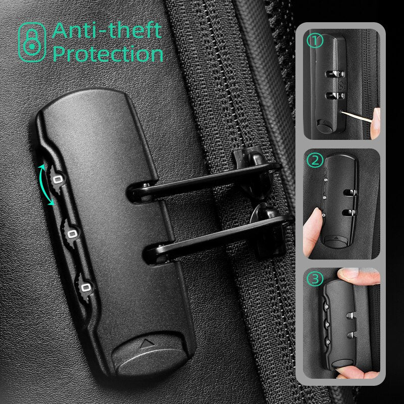 Stylish Backpack Anti theft Waterproof for Men 15.6 inch Laptop Backpack Backpack Water Repellent