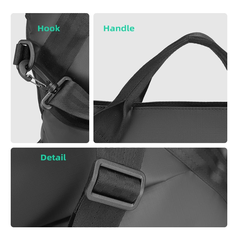 Crossbody Bag Shoulder Bag Men Oxford Tote Messenger Fit For 11 "ipad Water Resistant