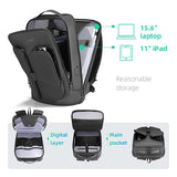 Ultra Slim Laptop Backpack for Work Casual Business Travel Bag with USB Charging Port