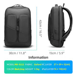 Ultra Slim Laptop Backpack for Work Casual Business Travel Bag with USB Charging Port