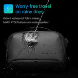 Crossbody Bag for Men Water Repellent Shoulder Bag Short Trip for 9.7 inch iPad