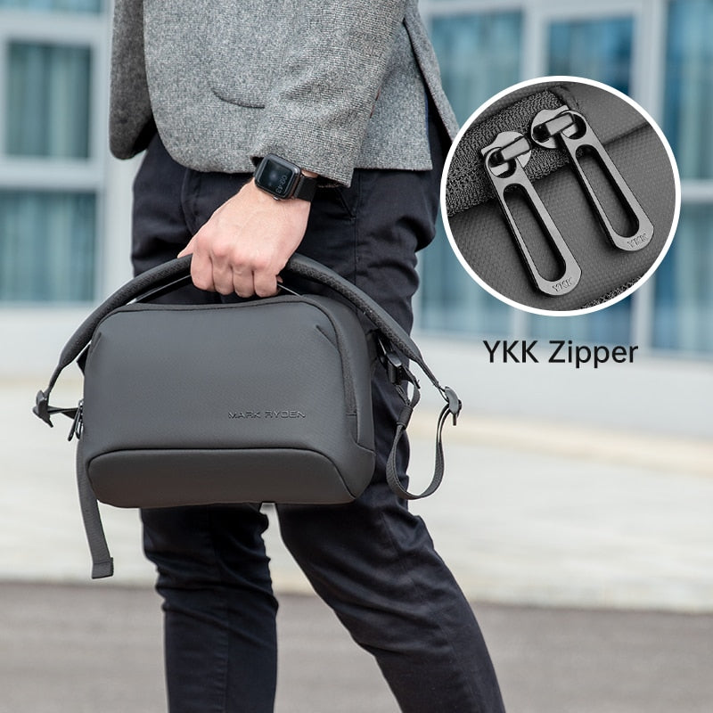 Crossbody Bag for Men Water Repellent Shoulder Bag Short Trip for 9.7 inch iPad