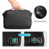 Crossbody Bag for Men Water Repellent Shoulder Bag Short Trip for 9.7 inch iPad