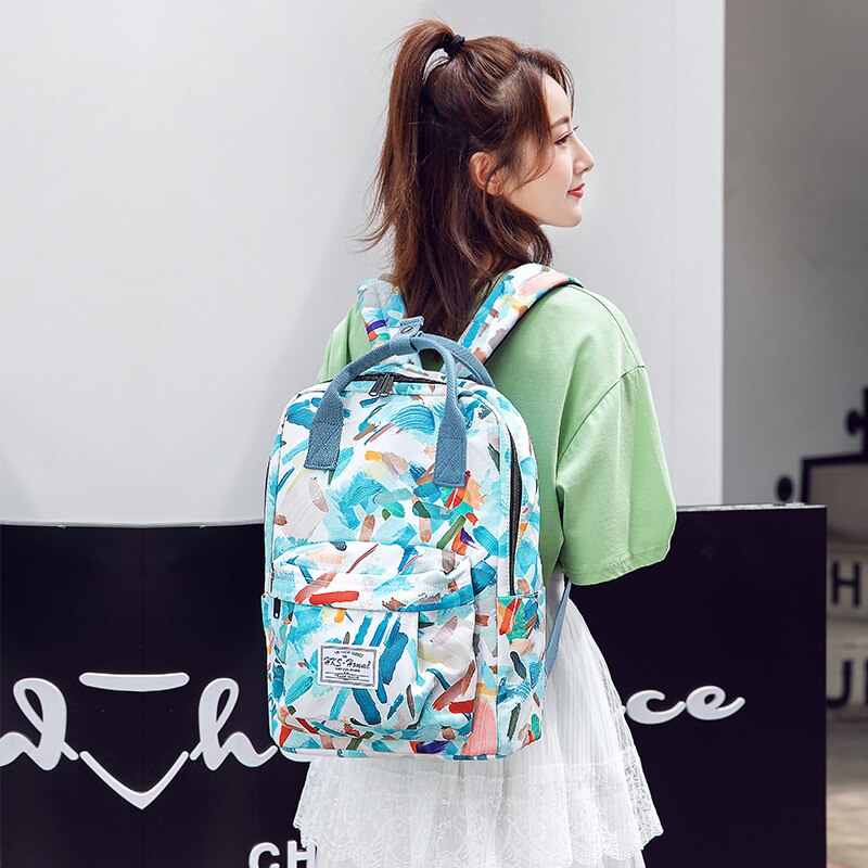 Backpack Purse for Ladies Fashion Backpack Waterproof  Travel Bag 15.6 inch