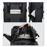 Carry-on Travel Backpacks 40L for Men USB Charging Laptop Backpack For Teenagers
