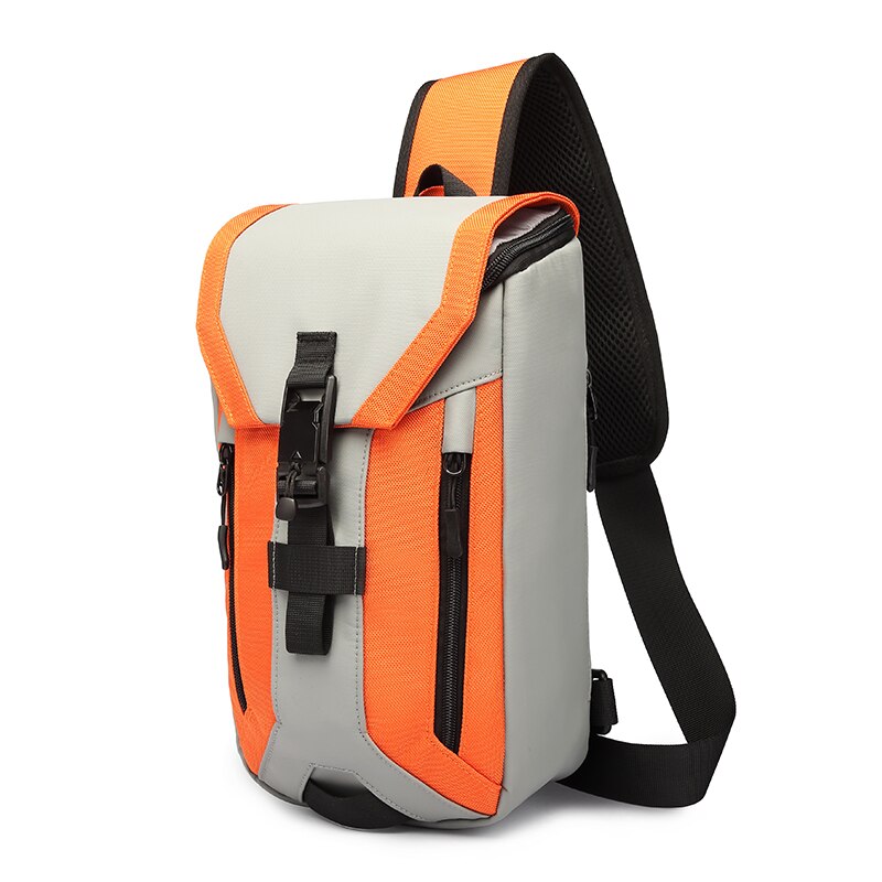 Sling Crossbody Bag Backpack Multi-layer Sling Bag Waterproof Shoulder Bag