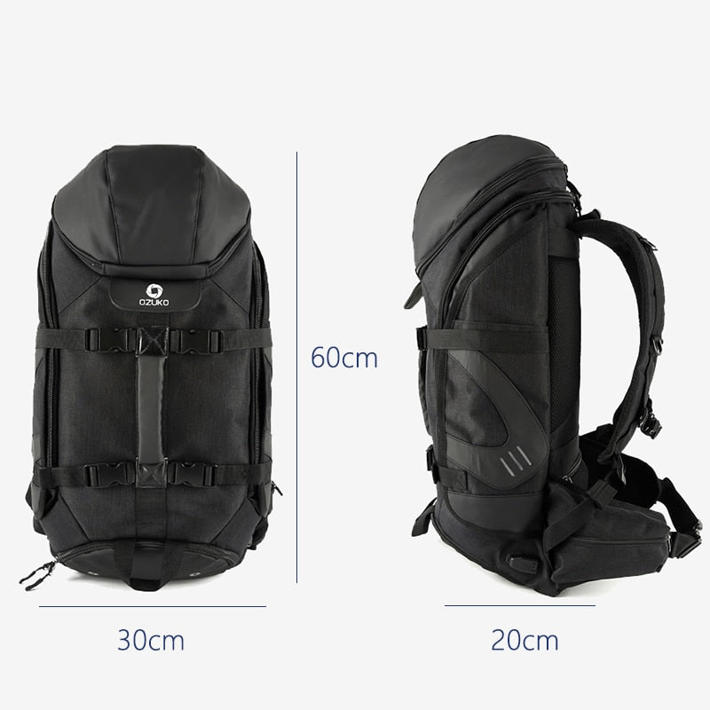 Carry-on Travel Backpack 36L for Men Multifunction Hiking Backpacks Outdoor Backpack
