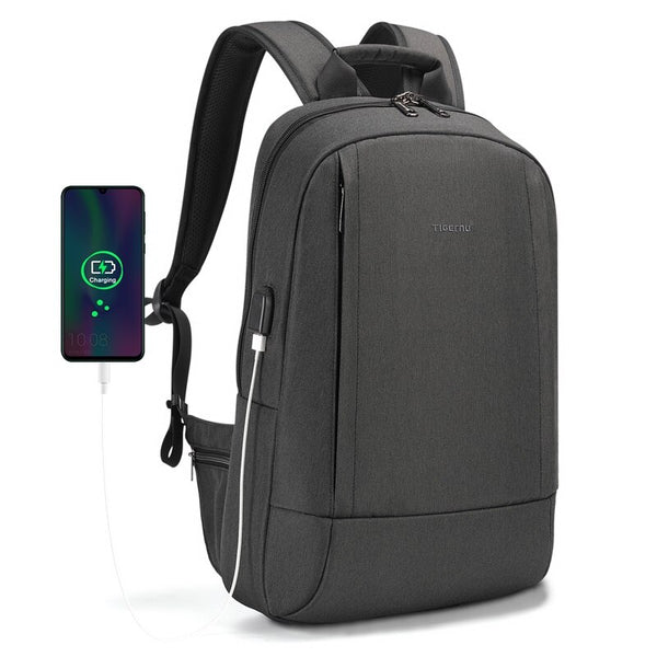 Slim Laptop Backpack for Men 15.6 inch Backpack Waterproof College Backpack  Travel Laptop Backpack for Men – zinmark