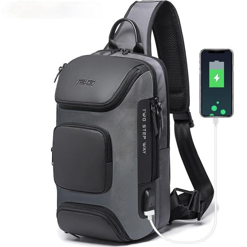 Anti-theft Sling Crossbody Bag for Men Crossbody Bag Waterproof Short Trip Travel Bag