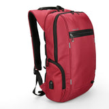Backpack with Anti-theft Pocket USB Charging Port Waterproof Backpack 15inch Laptop Backpack for Men