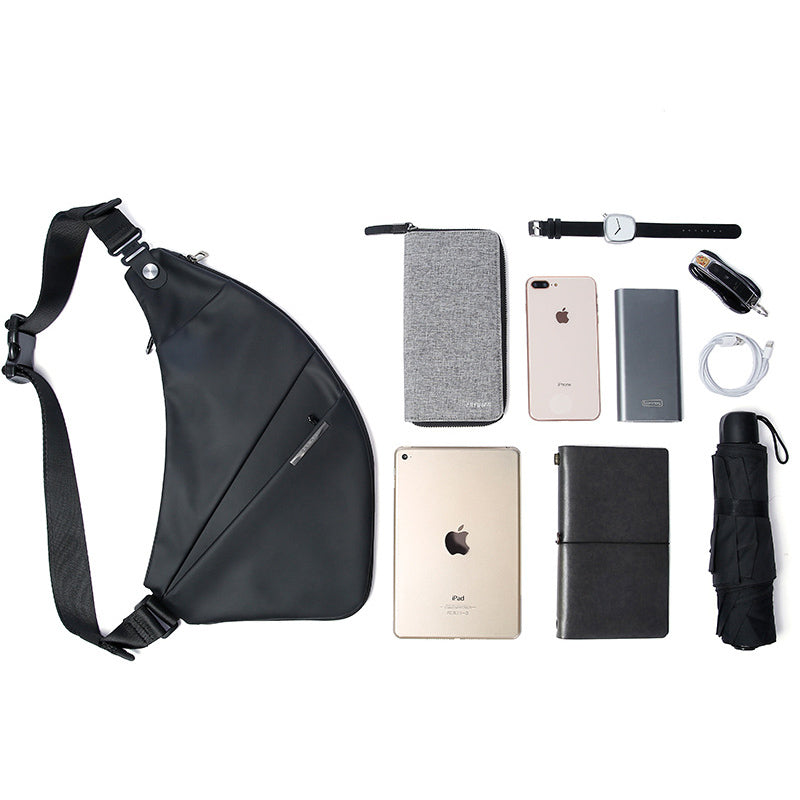 Sling Bag Expandable Gun Shaped Bag Fit in 7.9inch iPad Mini Minimalist Bag