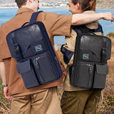 BOGO! 2 piece Backpack set Slim Expandable Laptop Backpack 15.6 Inch Business Backpack with USB Port, Waterproof Anti-Theft Travel Backpack Daypack Bookbag for Men and Women ( 1 Backpack+1 pouch)