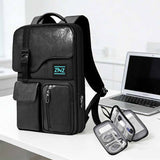 BOGO! 2 piece Backpack set Slim Expandable Laptop Backpack 15.6 Inch Business Backpack with USB Port, Waterproof Anti-Theft Travel Backpack Daypack Bookbag for Men and Women ( 1 Backpack+1 pouch)