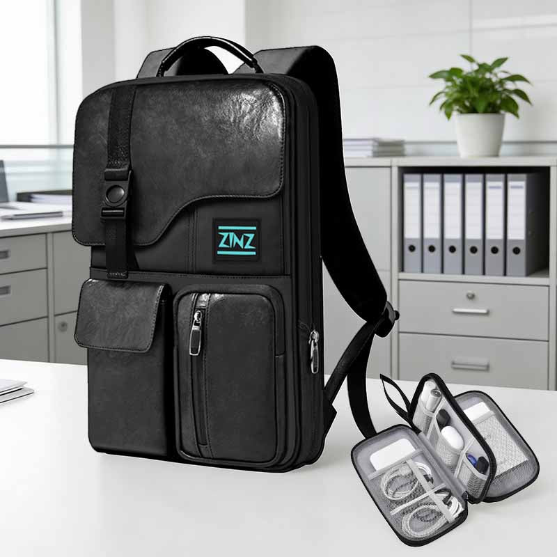 Slim Expandable Laptop Backpack 15.6 Inch Business Backpack with USB Black&red / 15.6 Inch Slim Expandable Laptop Backpack 15.6 Inch Business Backpack with USB Black&red / 15.6 Inch