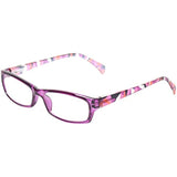 ZINMARK Reading Glasses 5 Pairs Fashion Ladies Readers Spring Hinge with Pattern Print Eyeglasses for Women