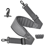 ZINZ 3D Air Cushion Bag Strap 59 inch Adjustable Belt with Padded & Dual Clasps & Swivel Hooks, Comfort Strap for Bags