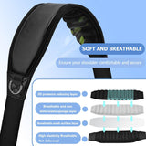 ZINMARK 60 inch Cushion Ultra Comfortable Bag Strap Thicken Shoulder Strap with Double Adjustable Buckles for Crossbody Bag