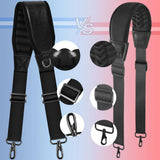 ZINZ 3D Air Cushion Bag Strap 59 inch Adjustable Belt with Padded & Dual Clasps & Swivel Hooks, Comfort Strap for Bags