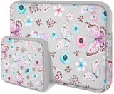 Hseok Elastic Laptop Case 13-14 inch Sleeve with Small Case, Neoprene Rainproof & Shockproof Cover for MacBook Pro 14" M3 M2 M1 and 13.3" MacBook Air/Pro,XPS 13/14 & Most 13"-14" Notebooks，Black