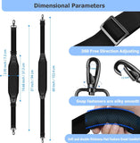 ZINMARK 60 inch Cushion Ultra Comfortable Bag Strap Thicken Shoulder Strap with Double Adjustable Buckles for Crossbody Bag